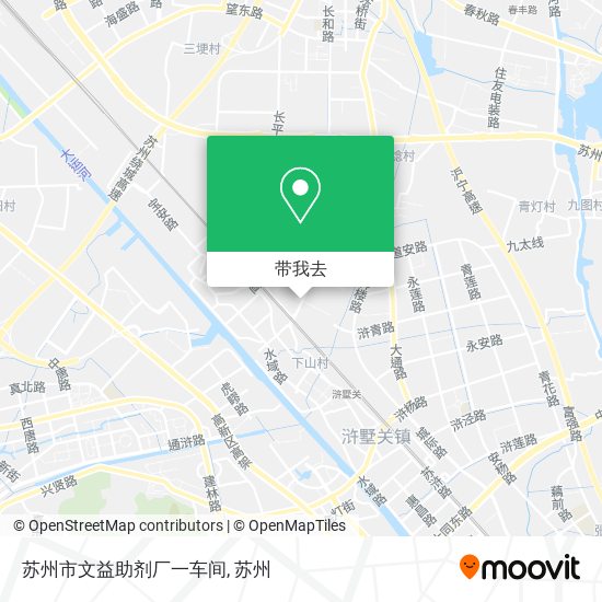苏州市文益助剂厂一车间地图
