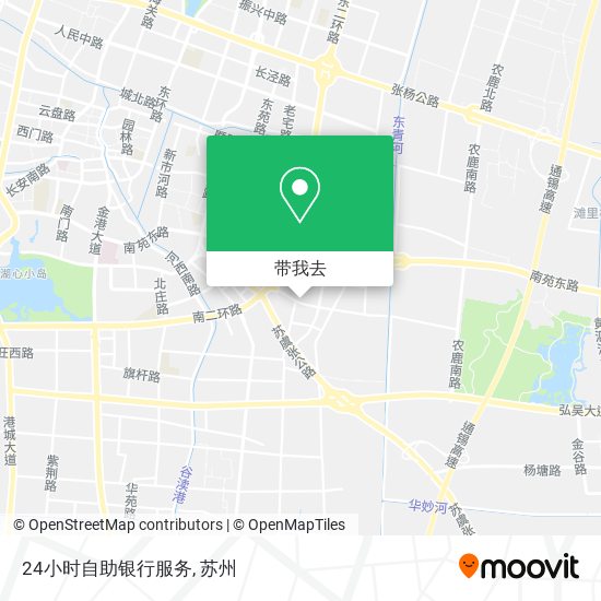 24小时自助银行服务地图