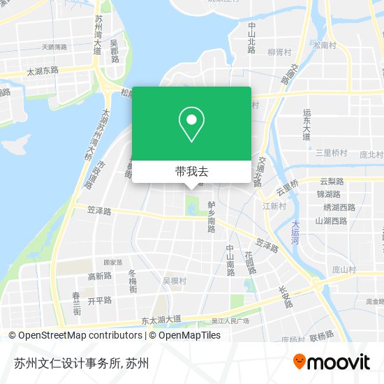 苏州文仁设计事务所地图