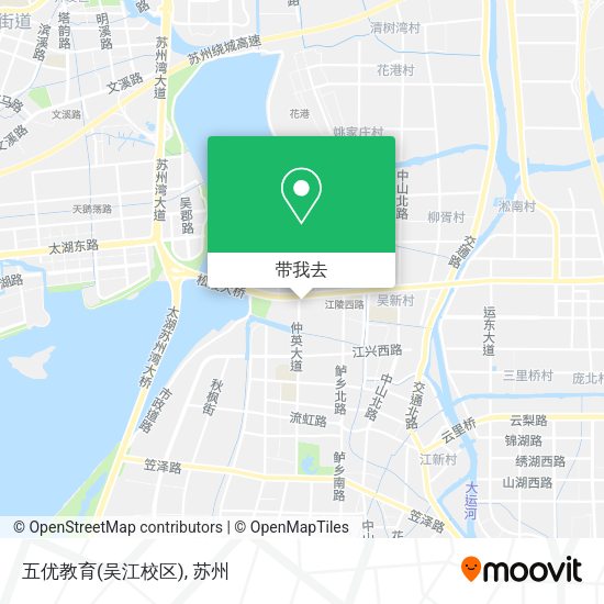 五优教育(吴江校区)地图