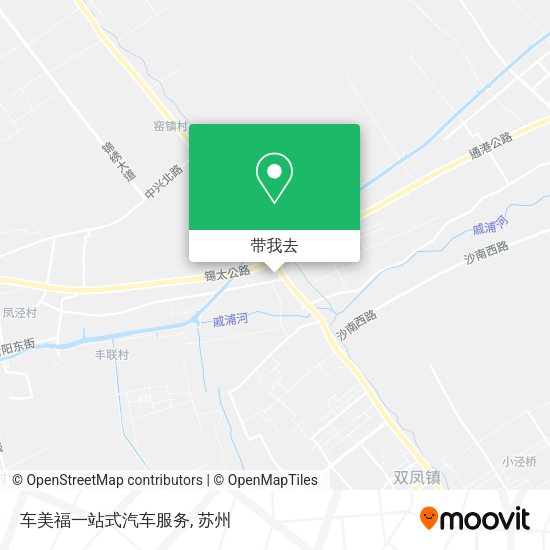 车美福一站式汽车服务地图