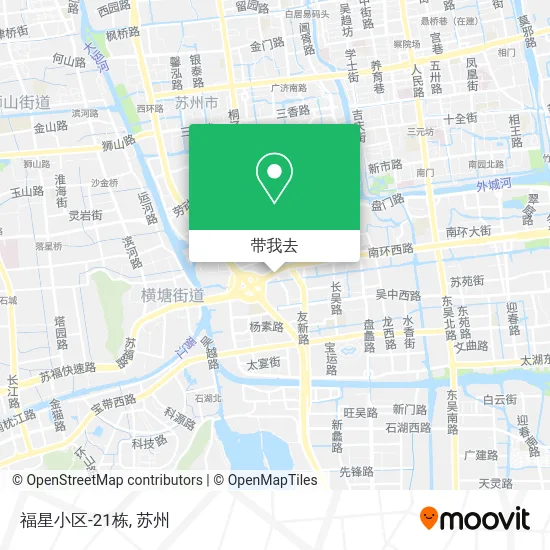 福星小区-21栋地图