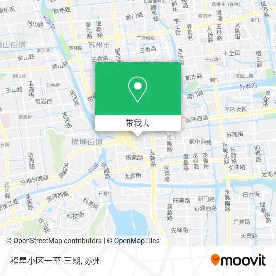福星小区一至-三期地图
