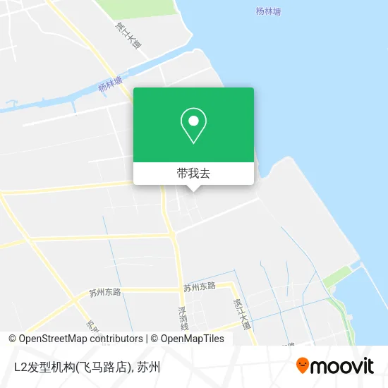 L2发型机构(飞马路店)地图