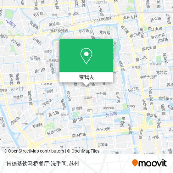 肯德基饮马桥餐厅-洗手间地图