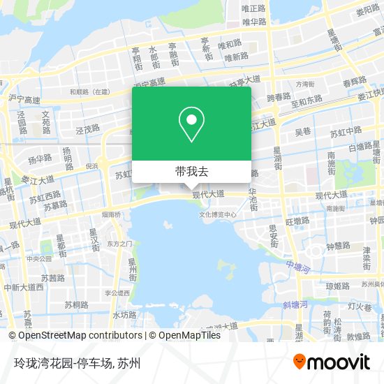 玲珑湾花园-停车场地图
