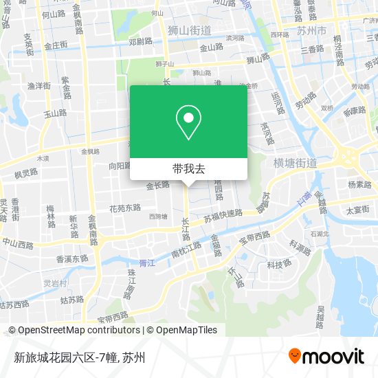 新旅城花园六区-7幢地图