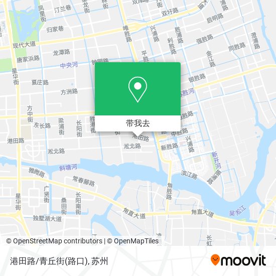 港田路/青丘街(路口)地图