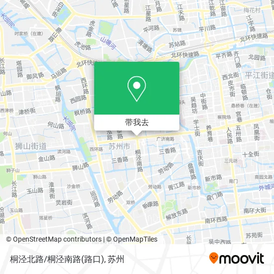 桐泾北路/桐泾南路(路口)地图
