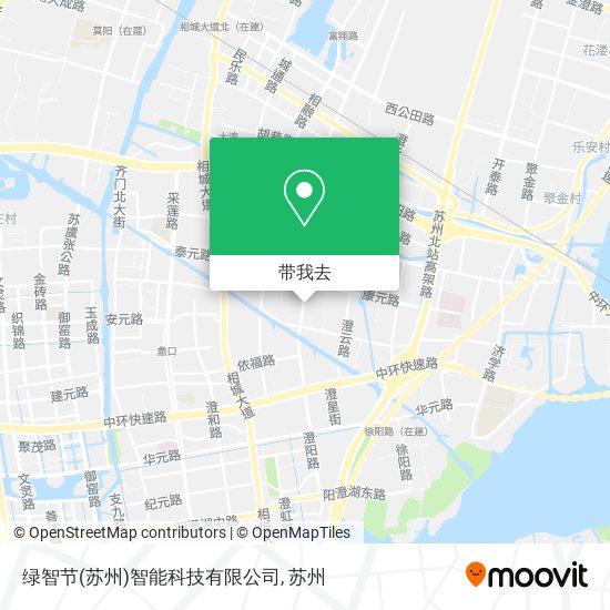 绿智节(苏州)智能科技有限公司地图