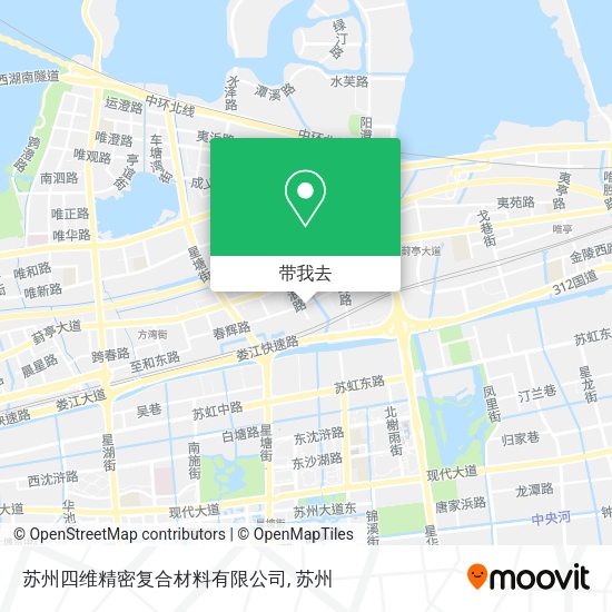 苏州四维精密复合材料有限公司地图