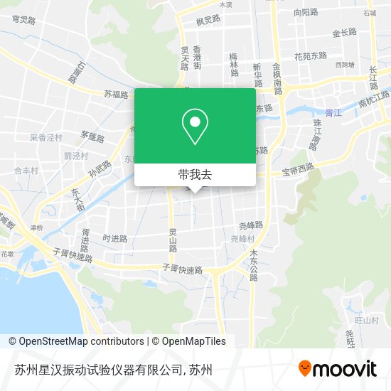 苏州星汉振动试验仪器有限公司地图