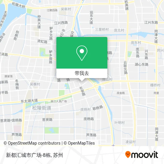 新都汇城市广场-8栋地图