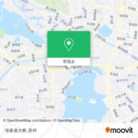张家港大桥地图