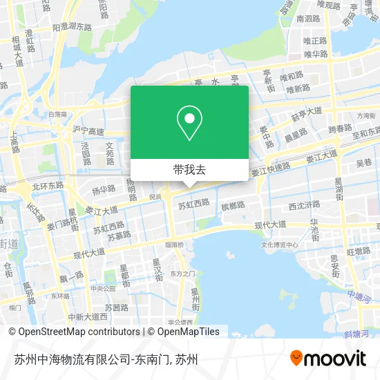 苏州中海物流有限公司-东南门地图