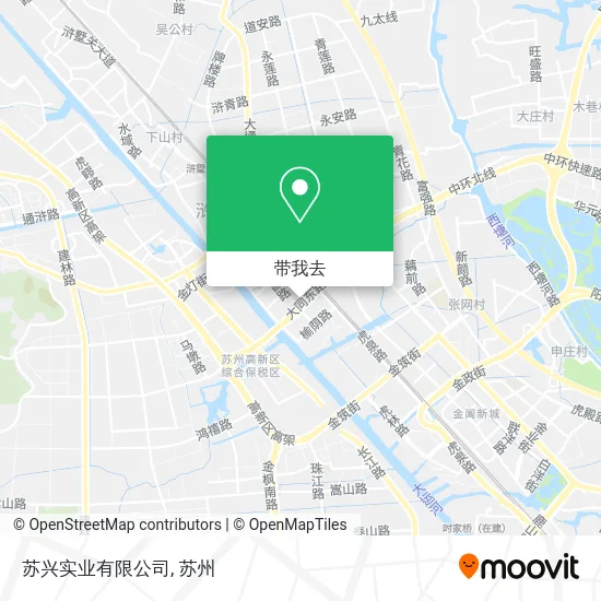 苏兴实业有限公司地图