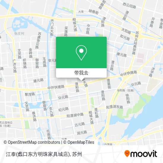 江泰(蠡口东方明珠家具城店)地图