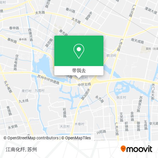 江南化纤地图