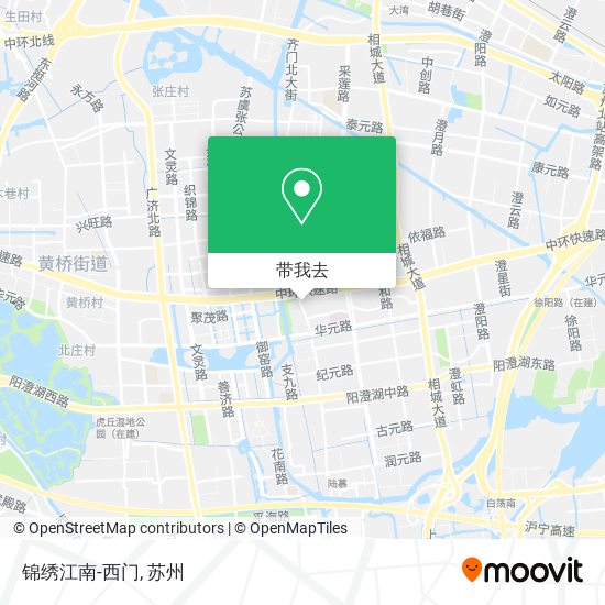 锦绣江南-西门地图