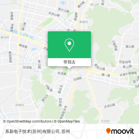 系新电子技术(苏州)有限公司地图