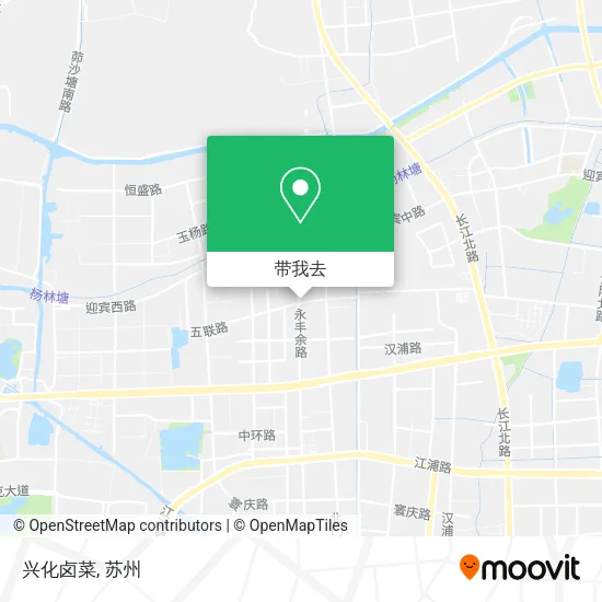 兴化卤菜地图