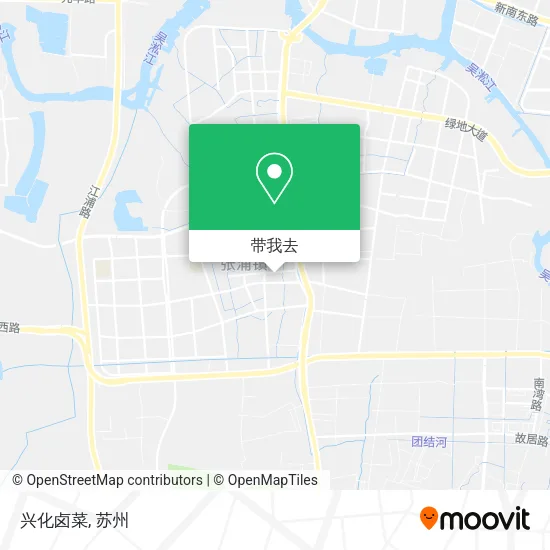 兴化卤菜地图