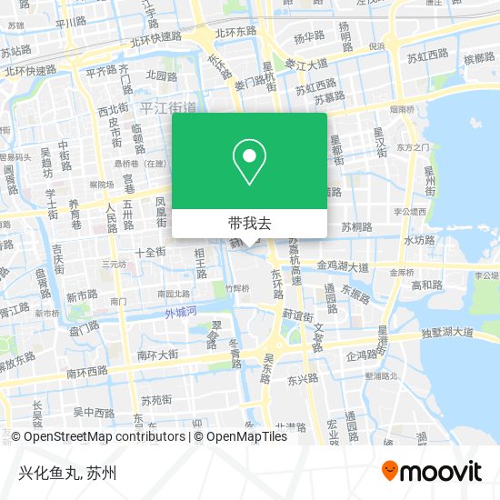 兴化鱼丸地图