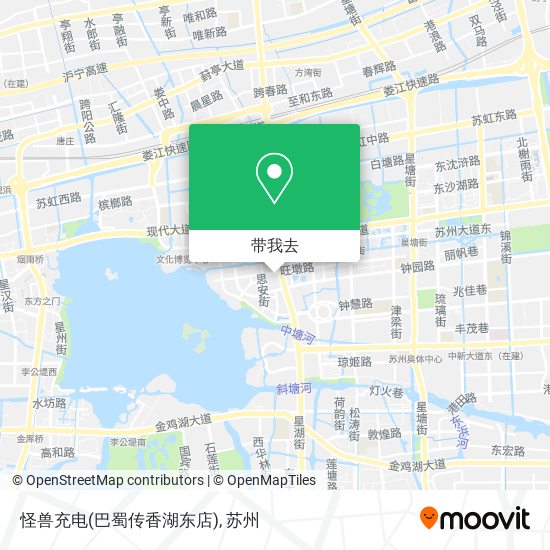 怪兽充电(巴蜀传香湖东店)地图