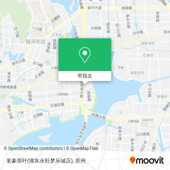 茗豪茶叶(湖东永旺梦乐城店)地图