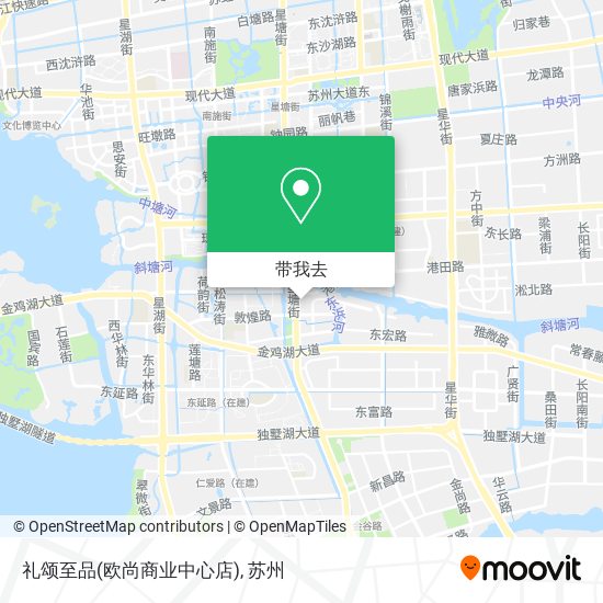 礼颂至品(欧尚商业中心店)地图