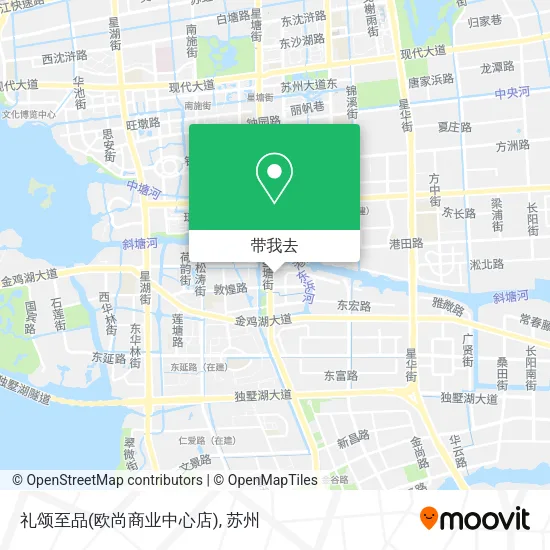 礼颂至品(欧尚商业中心店)地图