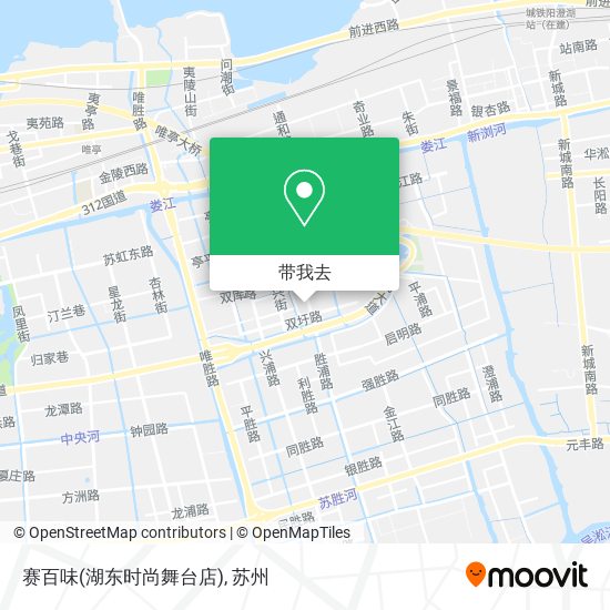 赛百味(湖东时尚舞台店)地图