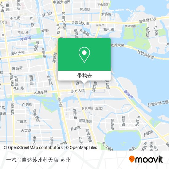 一汽马自达苏州苏天店地图