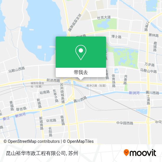 昆山裕华市政工程有限公司地图
