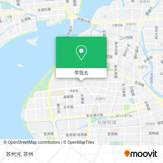 苏州河地图