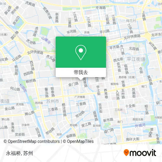 永福桥地图