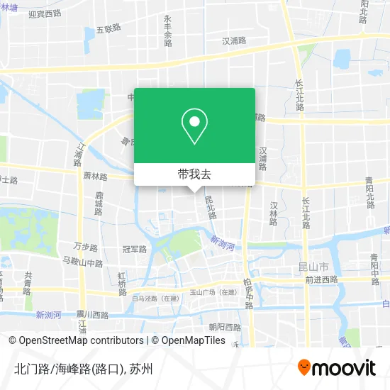 北门路/海峰路(路口)地图