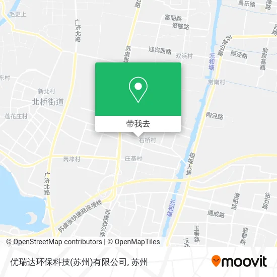 优瑞达环保科技(苏州)有限公司地图