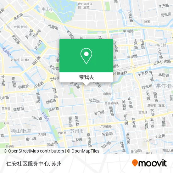 仁安社区服务中心地图