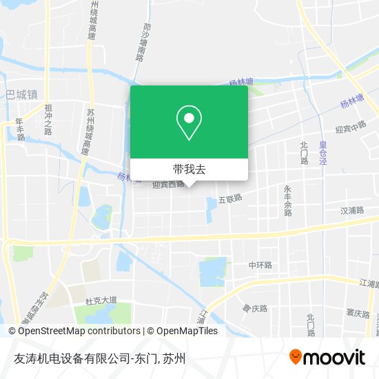 友涛机电设备有限公司-东门地图