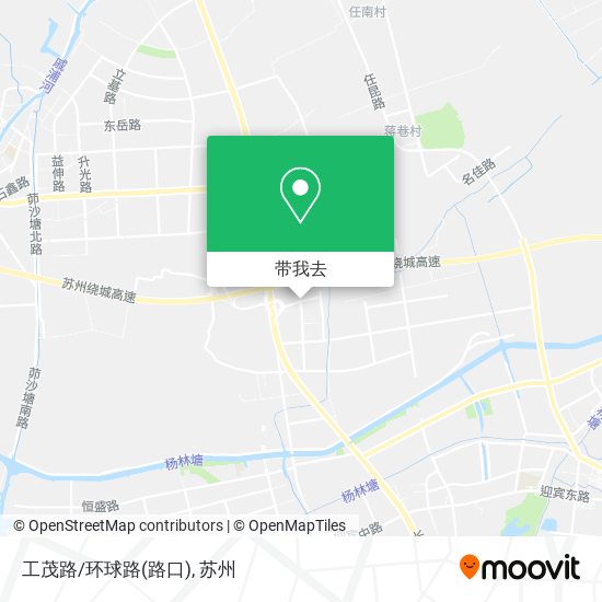 工茂路/环球路(路口)地图
