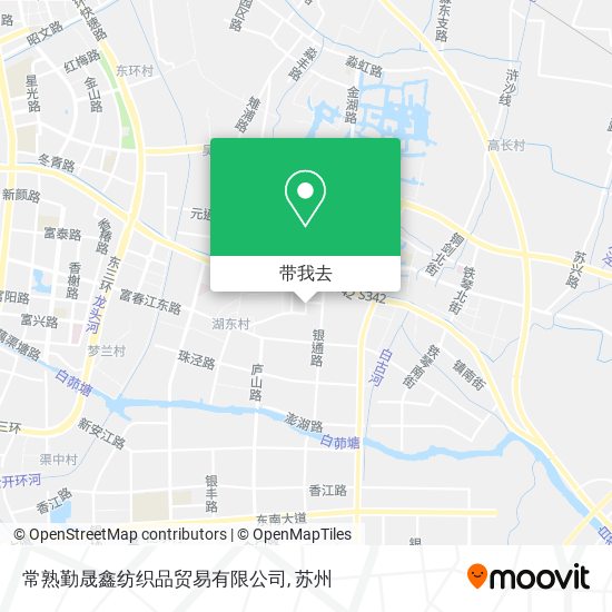 常熟勤晟鑫纺织品贸易有限公司地图