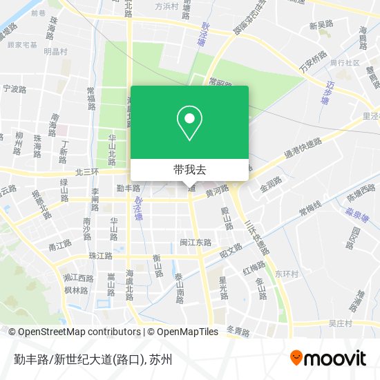 勤丰路/新世纪大道(路口)地图