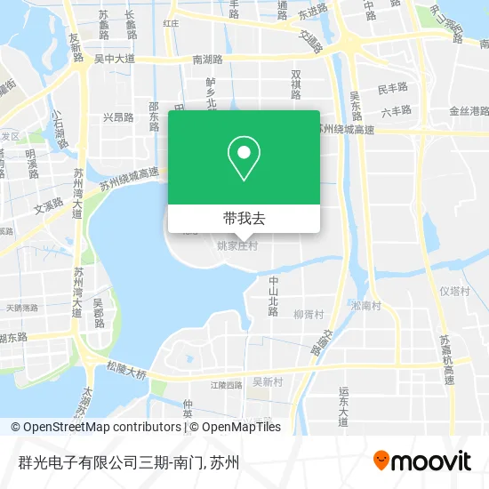 群光电子有限公司三期-南门地图