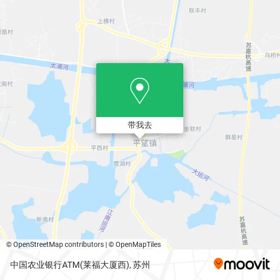 中国农业银行ATM(莱福大厦西)地图