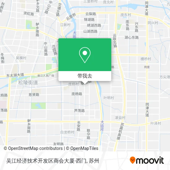 吴江经济技术开发区商会大厦-西门地图