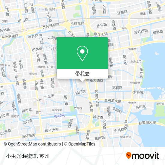 小虫光de蜜道地图