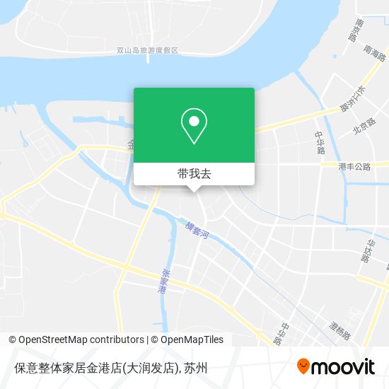 保意整体家居金港店(大润发店)地图