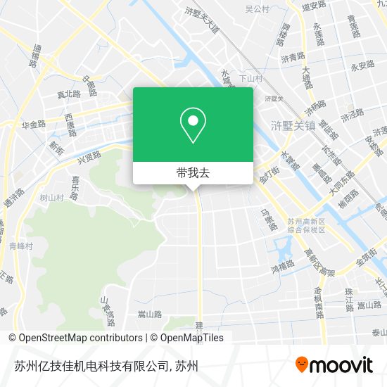 苏州亿技佳机电科技有限公司地图