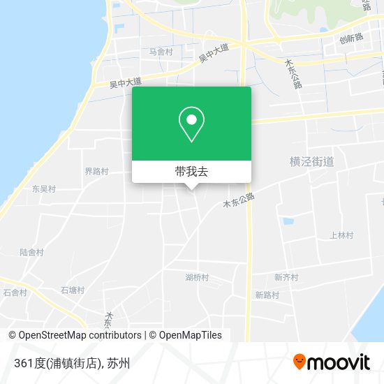 361度(浦镇街店)地图